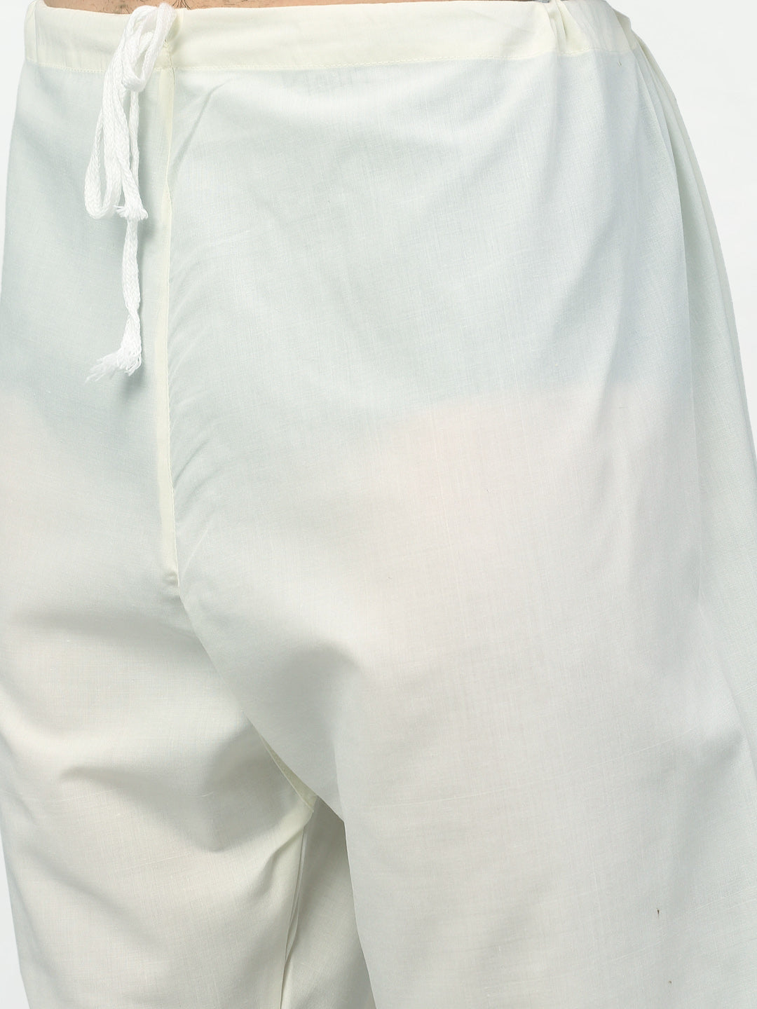 Jompers Men Royal-Blue Chikankari Kurta with Churidar