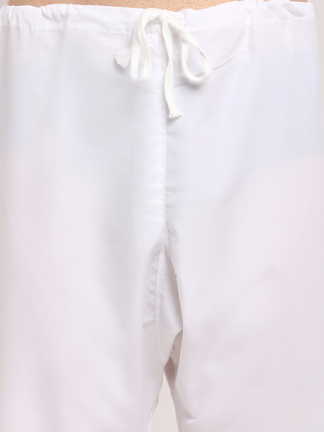 Jompers Men's Orange Woven Kurta Payjama Sets