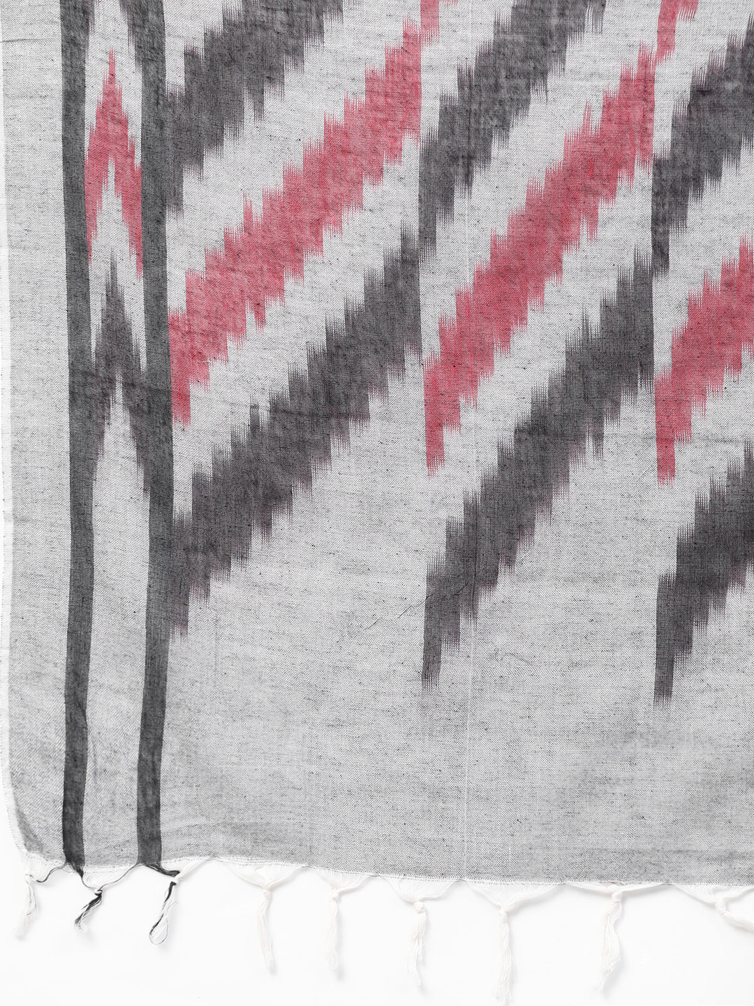 Jompers Women Maroon & Grey Solid Kurta with Trousers & Dupatta