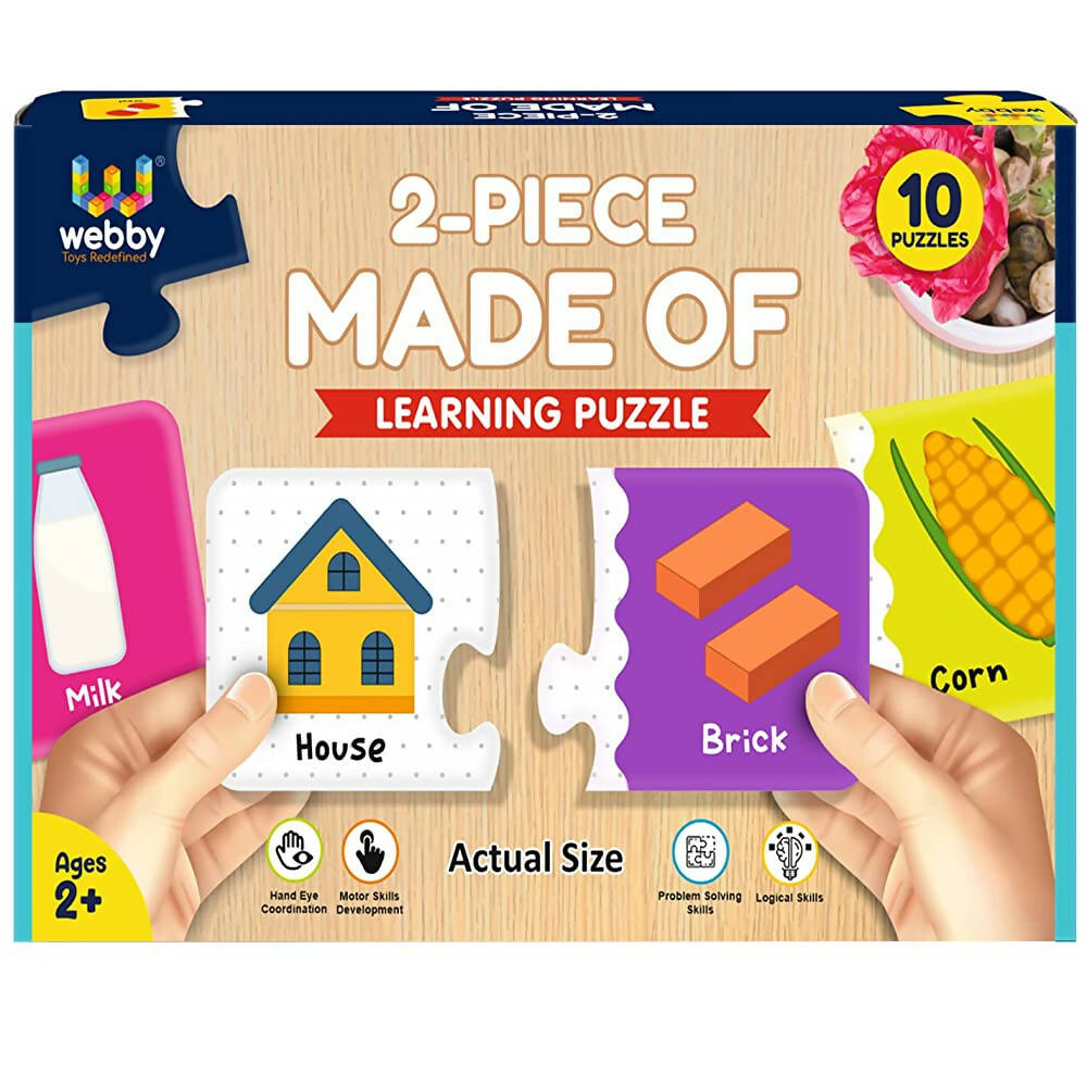 Webby Made of 2 Piece Learning Pack Jigsaw Puzzle for Kids  Grab2Buy Webby Grab2Buy
