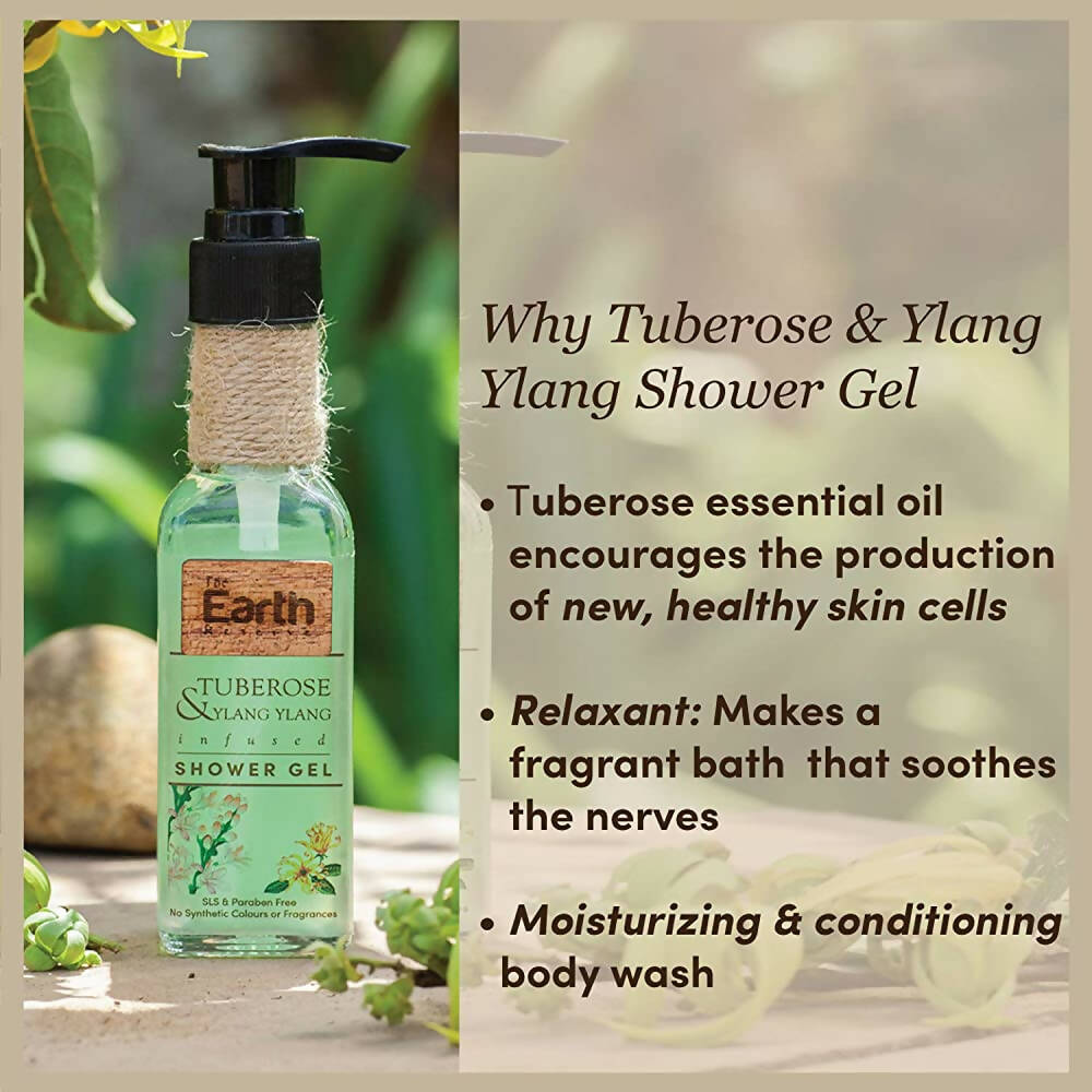 The Earth Reserve Tuberose & Ylang Ylang Shower Gel  Grab2Buy The Earth Reserve Grab2Buy