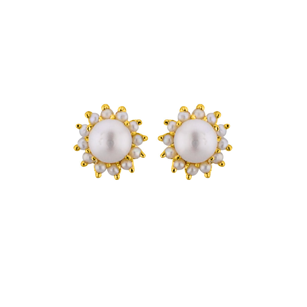 J Pearls Speculate Studs - Real Pearl Jewelry - Grab2buy