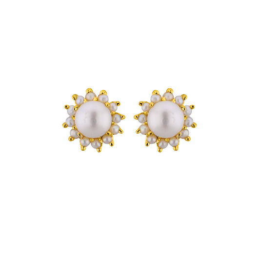 J Pearls Speculate Studs - Real Pearl Jewelry - Grab2buy