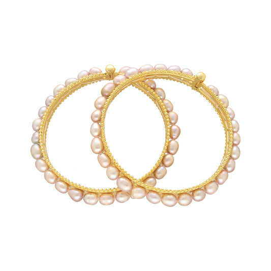 J Pearls Unique Pearl Bangles