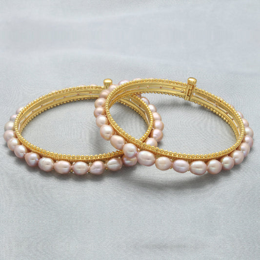J Pearls Unique Pearl Bangles