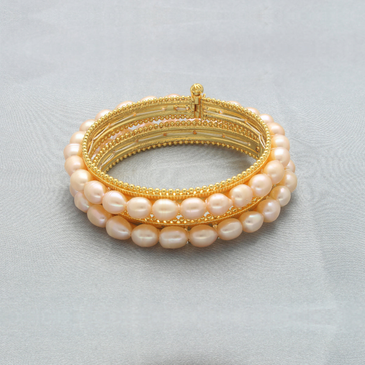 J Pearls Classique Pearl Bangles 