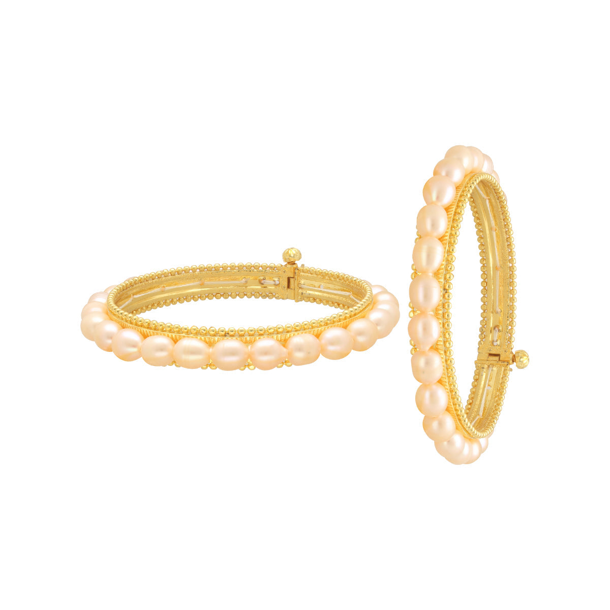 J Pearls Classique Pearl Bangles 