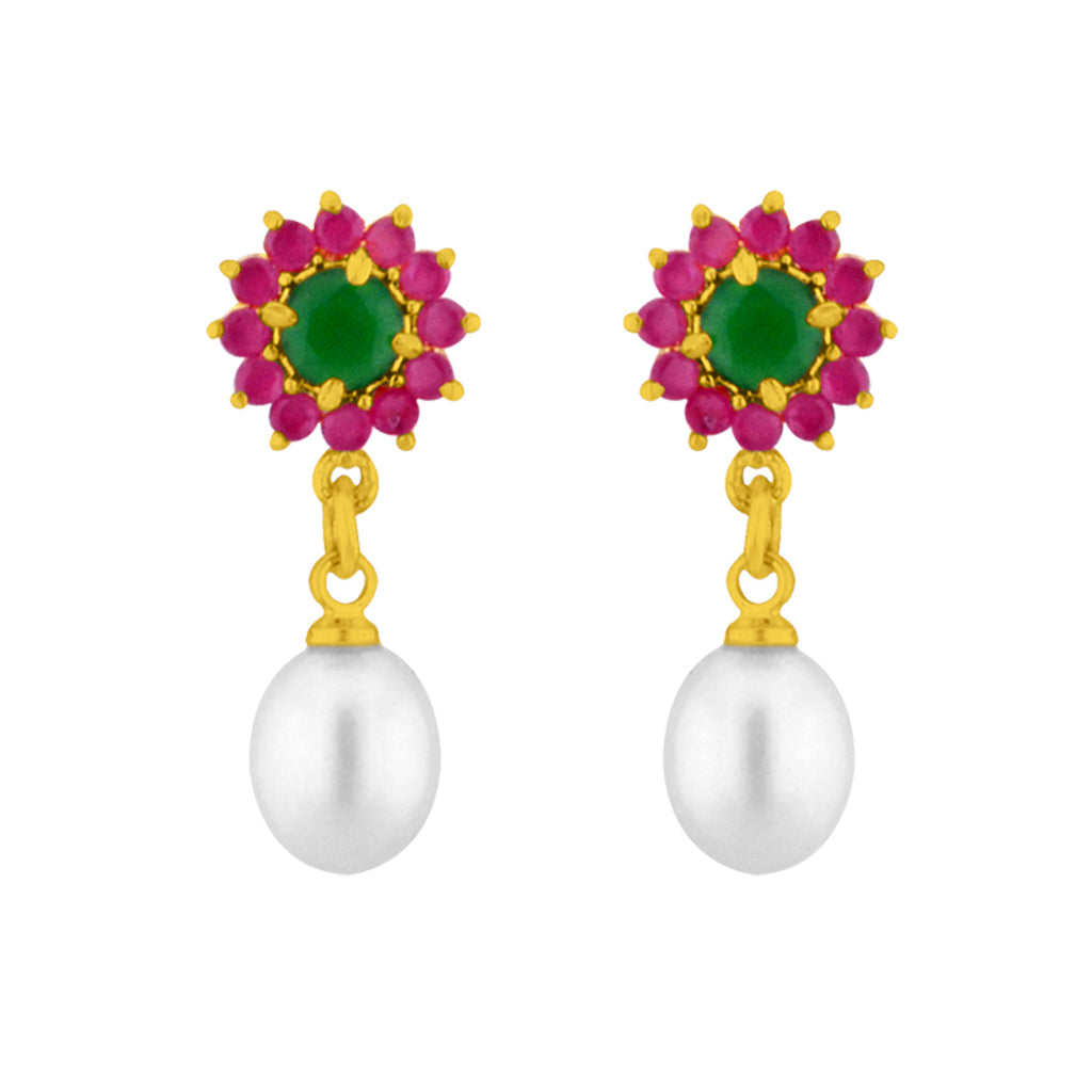 J Pearls Alluring Pearl Earrings - Real Pearl Jewelry