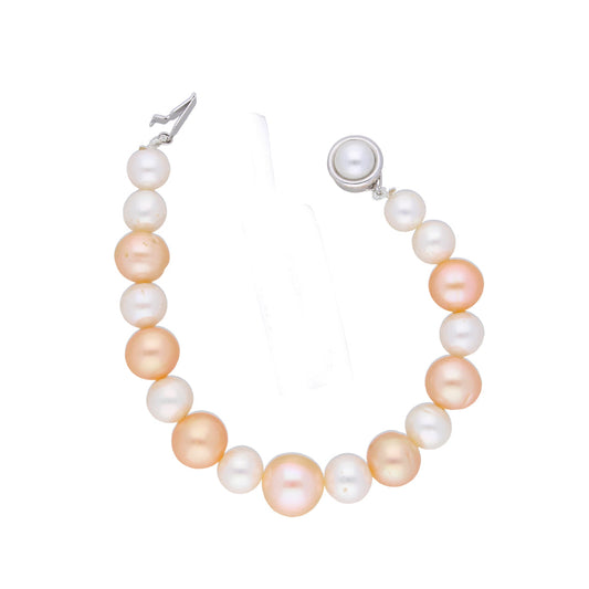J Pearls Fancy Pearl Bracelet - Real Pearl Jewelry - Grab2buy