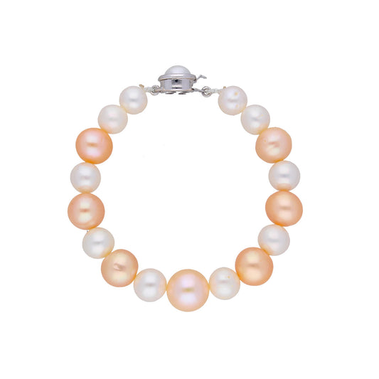 J Pearls Fancy Pearl Bracelet - Real Pearl Jewelry - Grab2buy