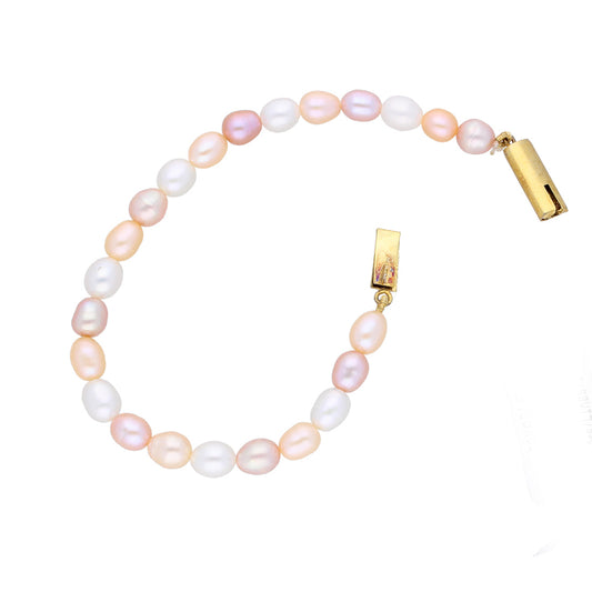 J Pearls Dazzling Pearl Bracelet - Real Pearl Jewelry - Grab2buy