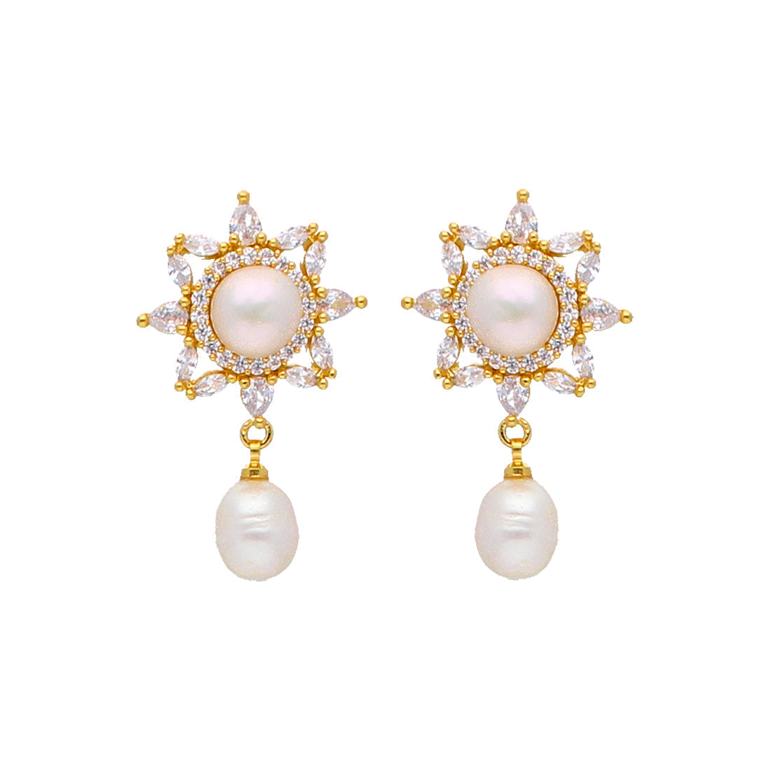 J Pearls Ferna Pearl Earrings - Real Pearl Jewelry - J Pearls