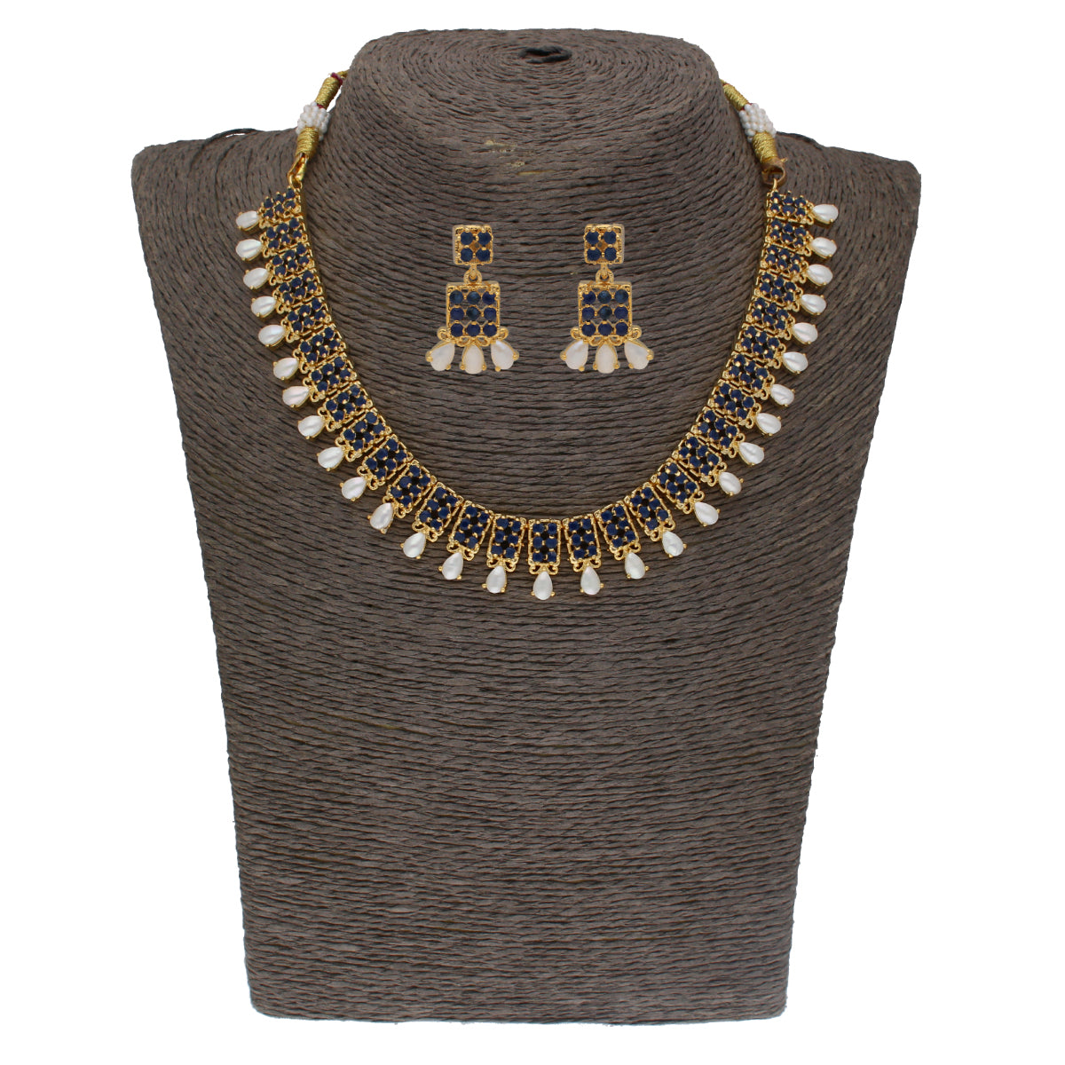 J Pearls Floral Pearl Necklace - Real Pearl Jewelry - Grab2buy