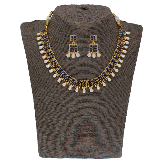 J Pearls Floral Pearl Necklace - Real Pearl Jewelry - Grab2buy