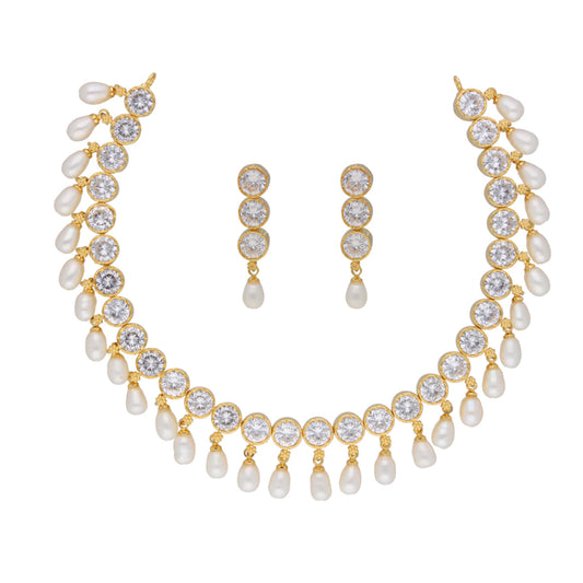 J Pearls Trendy Pearl Necklace - Real Pearl Jewelry - Grab2buy