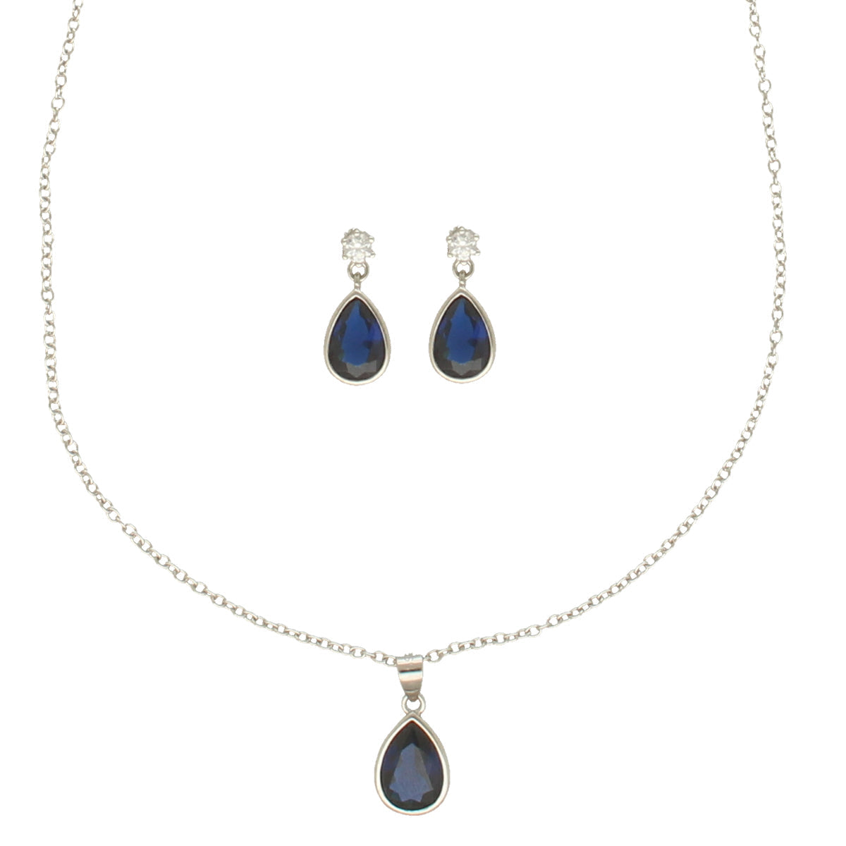 J Pearls Intricate 925 Silver Designer Pendant Set | Swadesiicart