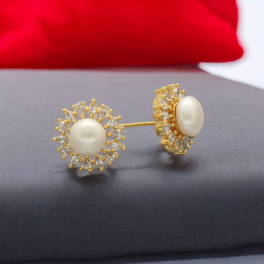 J Pearls Caralin Pearl Earrings Pack 2