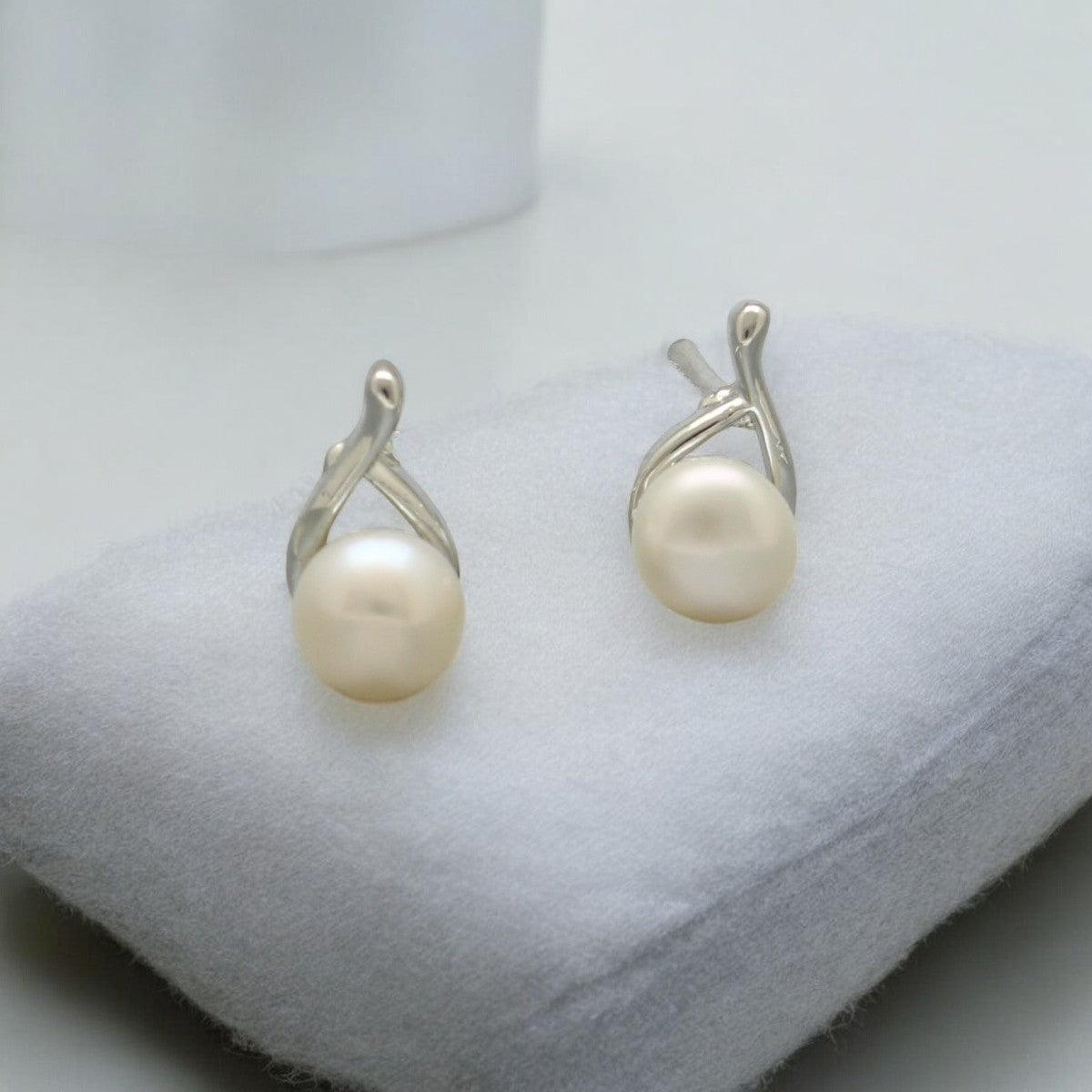 J Pearls Girik Pearl Earrings Pack 4 - Swadesiicart