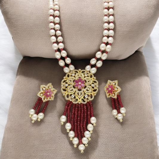 J Pearls Amolak Pearl Set J Pearls