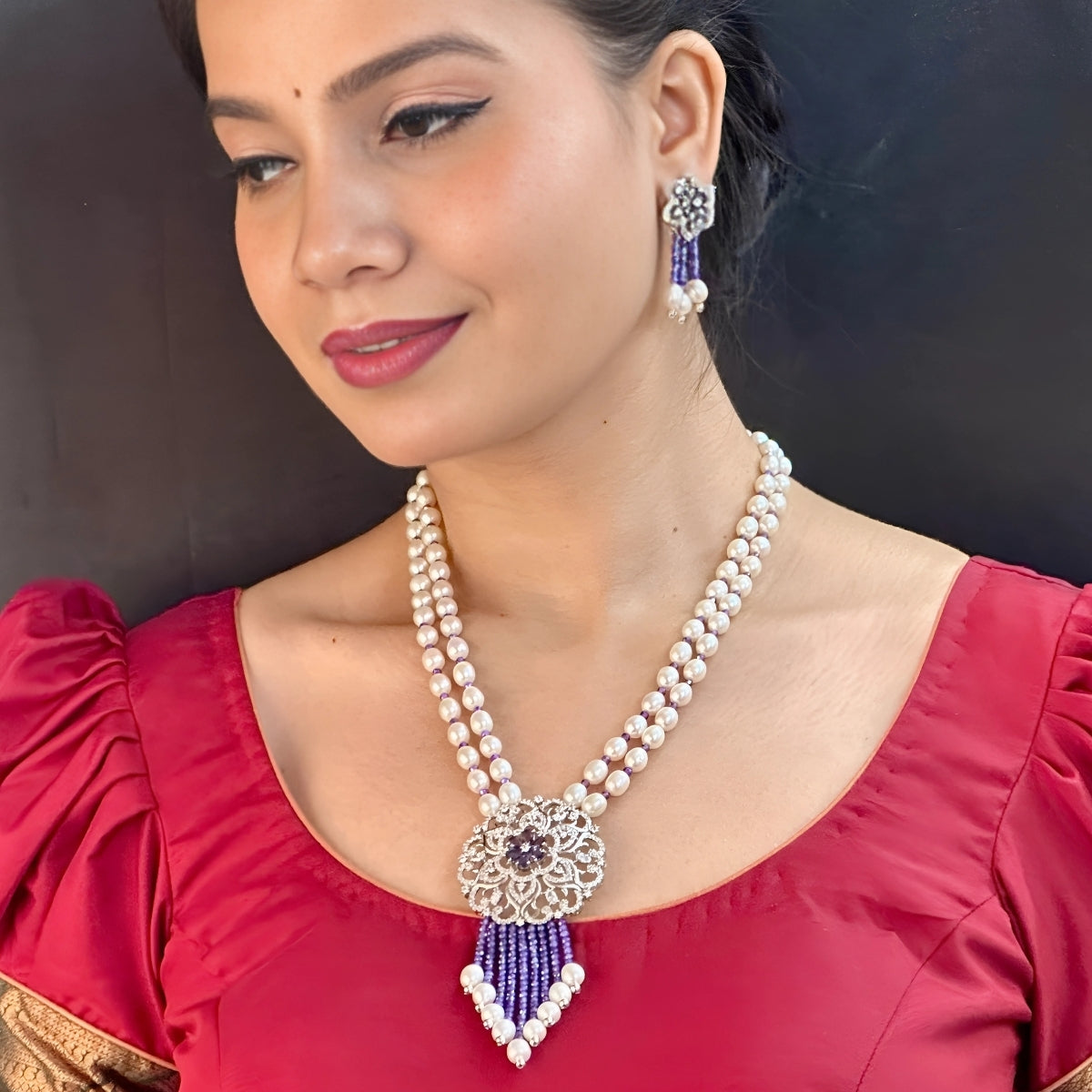 J Pearls Krivi Pearl Set J Pearls