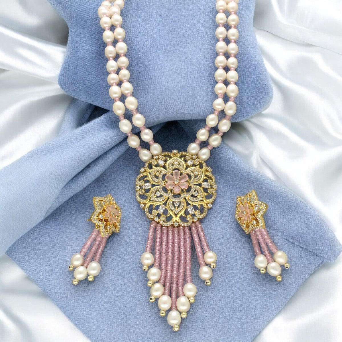 J Pearls Rhea Pearl Set J Pearls