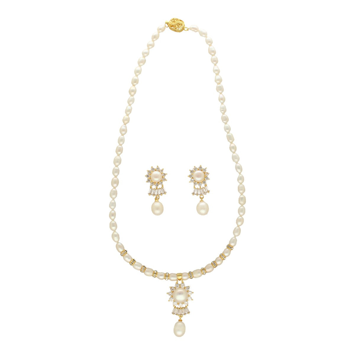 J Pearls Klara Pearl Set J Pearls