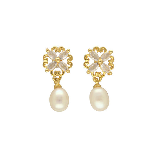 J Pearls Tasha Pearl Earrings