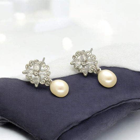J Pearls Aroha Pearl Earrings