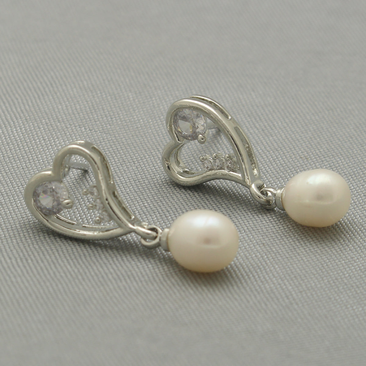 J Pearls Krissy Pearl Earrings - Swadesiicart