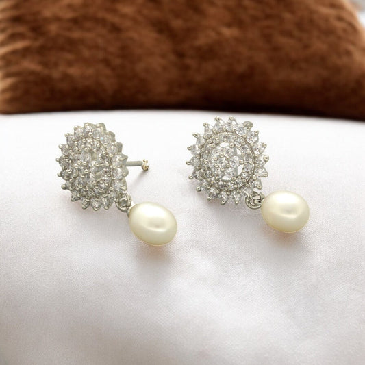 J Pearls Mirella Pearl Earrings