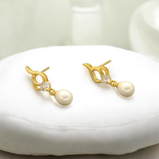 J Pearls Nyla Pearl Earrings