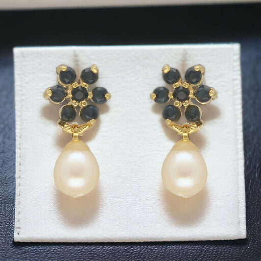 J Pearls Colourful Combo Of 3Pair Earrings