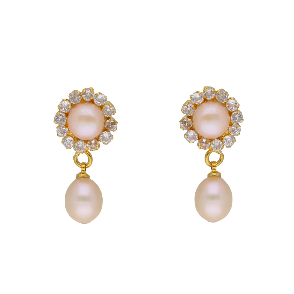 J Pearls Qushi 1 Line Button Pearl Set - Real Pearl Jewelry - Grab2buy