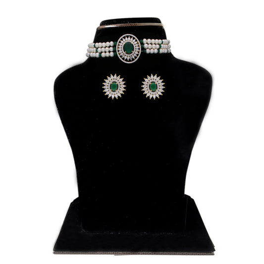 J Pearls Lipika Pearl Choker - Real Pearl Jewelry - Grab2buy