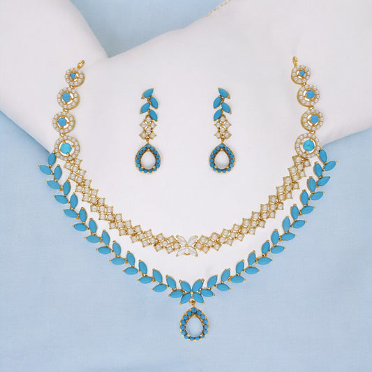 J Pearls Trendy Necklace Set