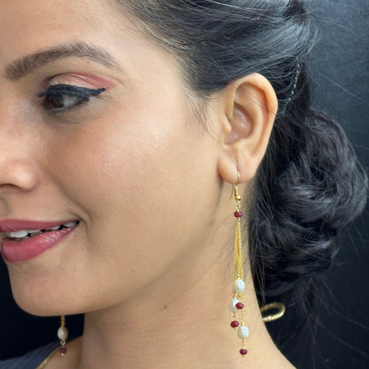 J Pearls Adora Pearl Earrings