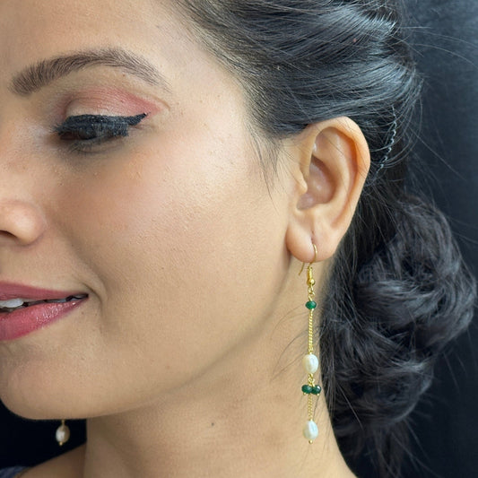 J Pearls Percy Pearl Earrings