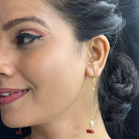 J Pearls Klara Pearl Earrings