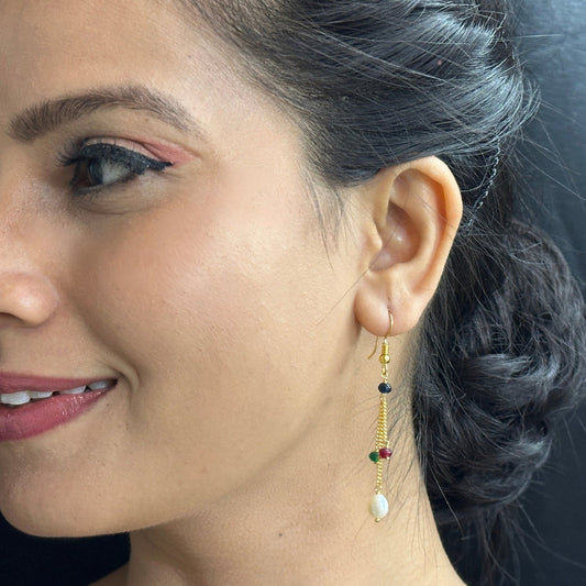 J Pearls Whril Pearl Earrings