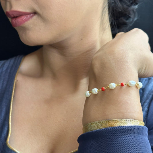 J Pearls Dayena Pearl Bracelet