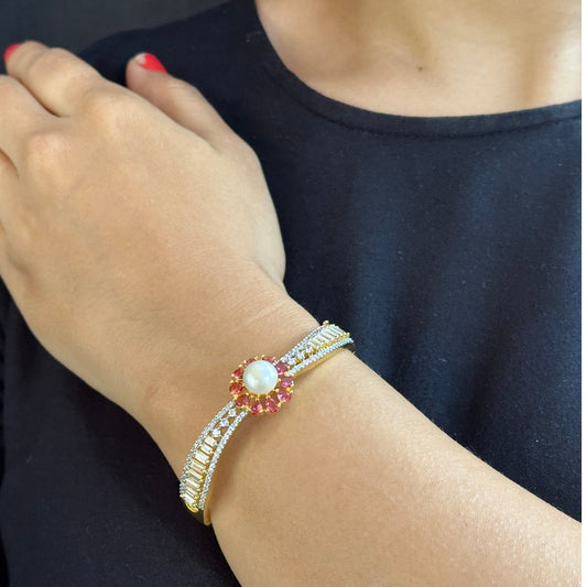 J Pearls Princess Charm Pearl Bracelet
