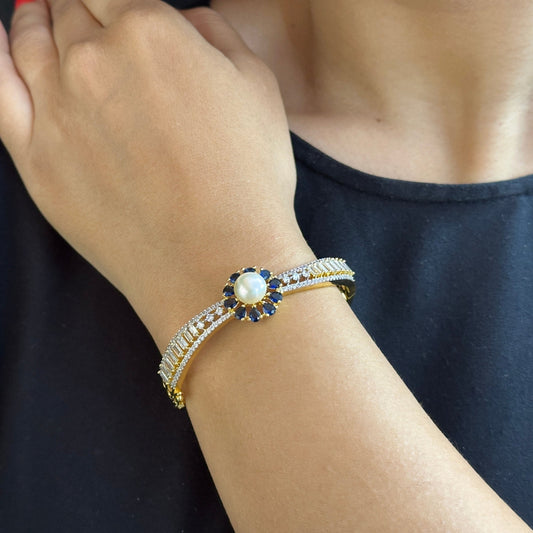 J Pearls Baroness Sparkle Pearl Bracelet