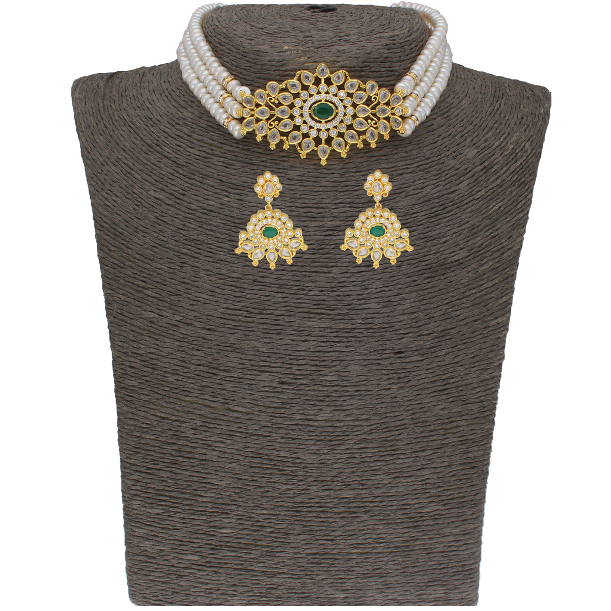 J Pearls Mesmerizing Pearl Choker - Real Pearl Jewelry - Grab2buy