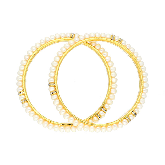 J Pearls Pearls Kangan - Real Pearl Jewelry - Grab2buy