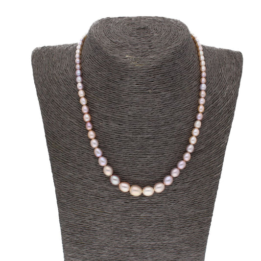 J Pearls Single Line Graded Pearl Set - Real Pearl Jewelry - Grab2buy