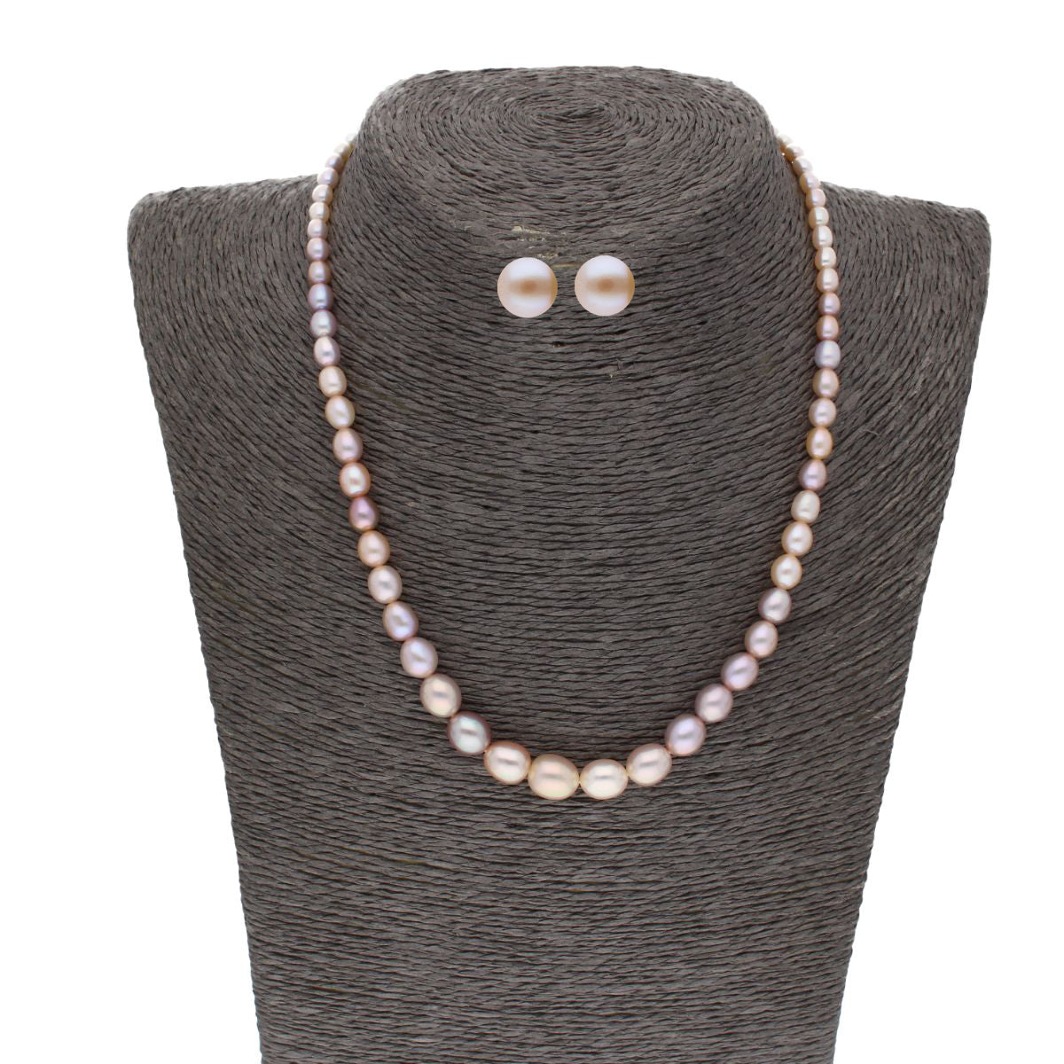 J Pearls Single Line Graded Pearl Set - Real Pearl Jewelry - Grab2buy