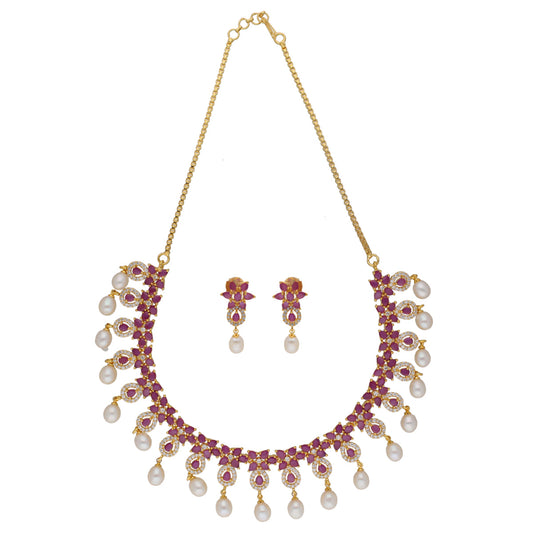 J Pearls Alluring Pearl Necklace - Real Pearl Jewelry - Grab2buy
