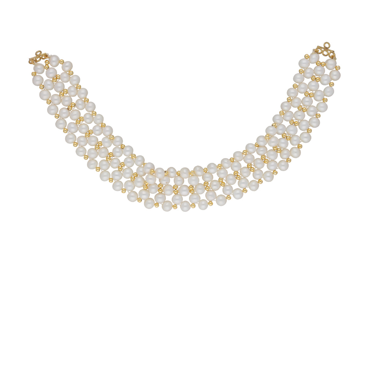 J Pearls Daisy Pearl Choker - Real Pearl Jewelry - Grab2buy
