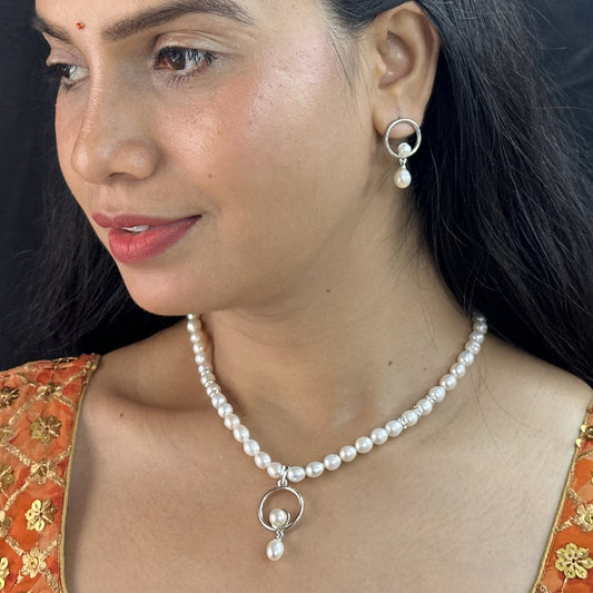 J Pearls Opulent Pearl Necklace Set