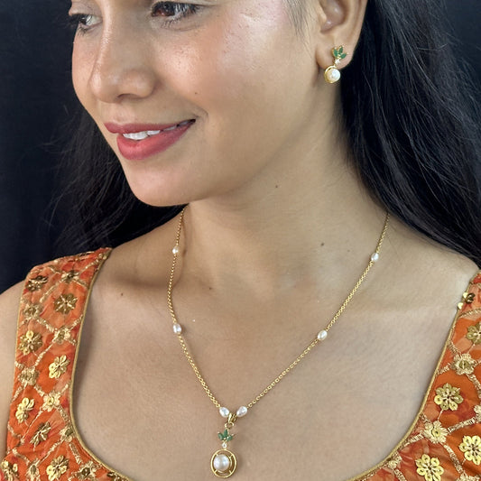 J Pearls Ethereal Pearl Chain Set